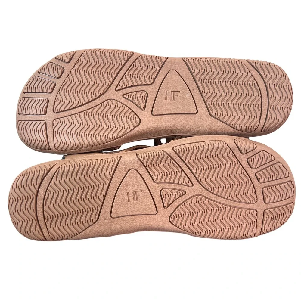 Hike Footwear HF Baresandals Mens 11 Womens 13 Tan Barefoot Sport Sandals